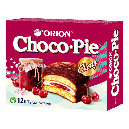 Пирожное Orion Choco Pie Cherry 360 г
