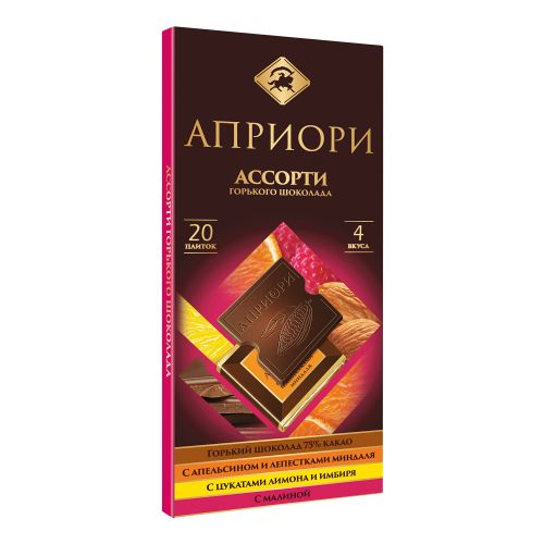 Шоколад Априори Ассорти горького шоколада 100 г