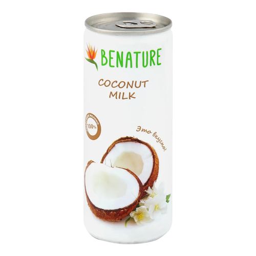 Напиток кокосовый Benature 250 мл