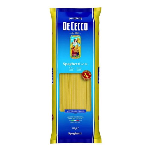 Макаронные изделия De Cecco № 12 Spaghetti Спагетти 1 кг