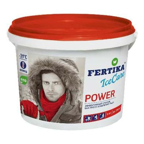 Противогололедное средство Fertika Icecare Power 5 кг
