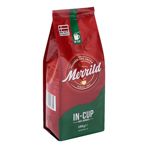 Кофе Merrild In-Cup молотый 250 г - купить с самовывозом в СберМаркет