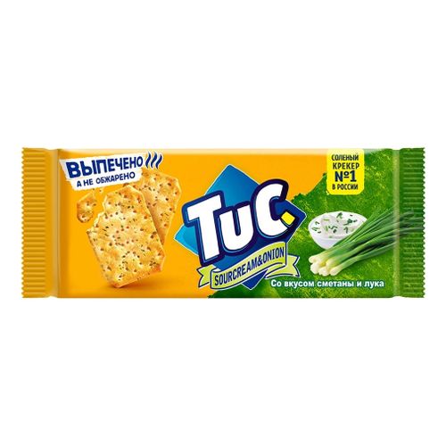 Печенье Tuc затяжное крекеры со сметаной-луком 100 г