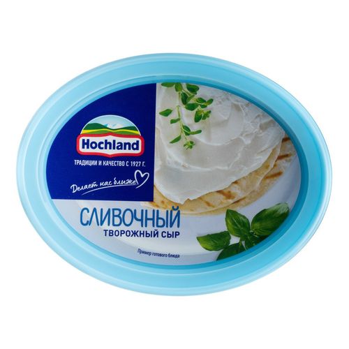 Сыр творожный Hochland сливочный 60% БЗМЖ 140 г