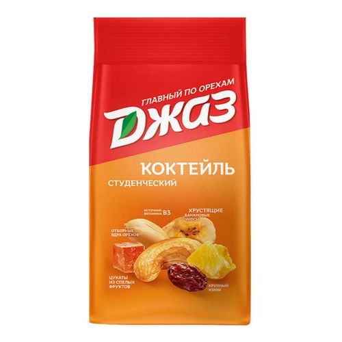 Фруктово-ореховая смесь Джаз Студенческая 300 г