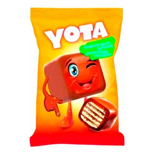Конфеты драже Yota вафельные в молочно-шоколадной глазури 150 г ...
