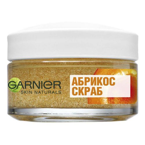 Скраб для лица Garnier Skin Naturals Абрикос Очищающий и придающий сияние кожи 50 мл