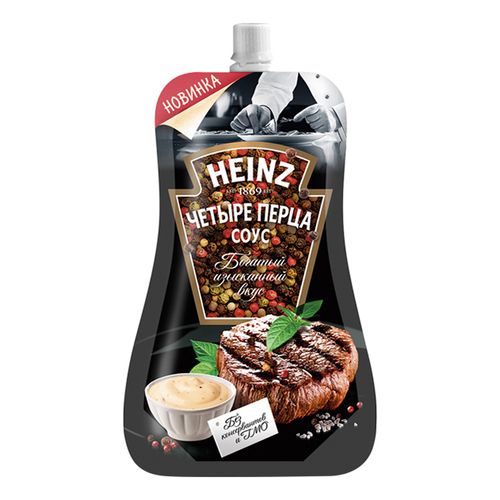 Соус Heinz Четыре перца для мяса 230 г