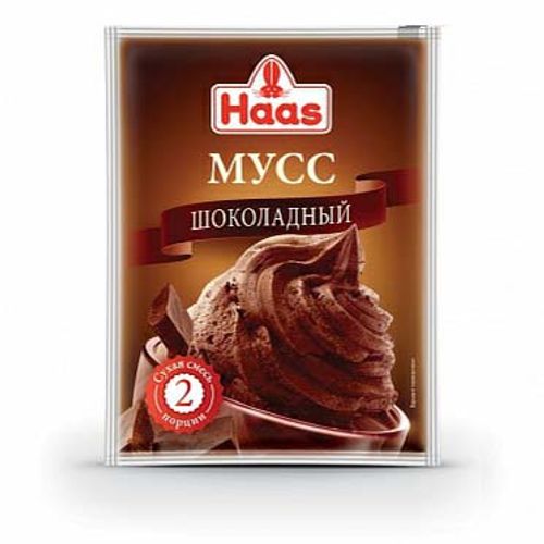 Мусс Haas шоколадный 65 г