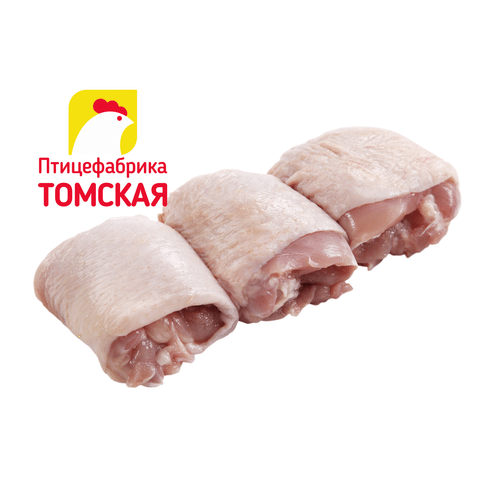 Мясо бедра куриное Птицефабрика Томская без кости охлажденное ~1 кг