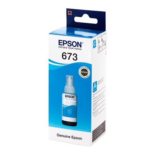 Картридж для струйного принтера Epson L800 C13T67324A голубой