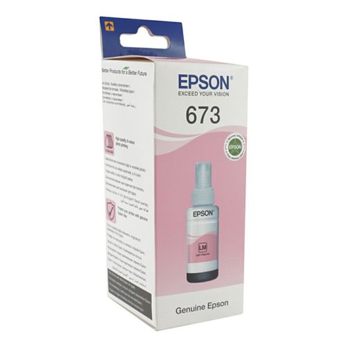 Картридж для струйного принтера Epson L800 C13T67364A светло-пурпурный