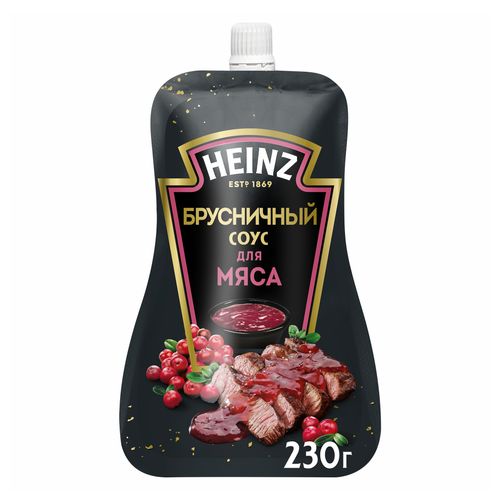 Соус Heinz брусничный 230 г - купить с доставкой на дом в СберМаркет