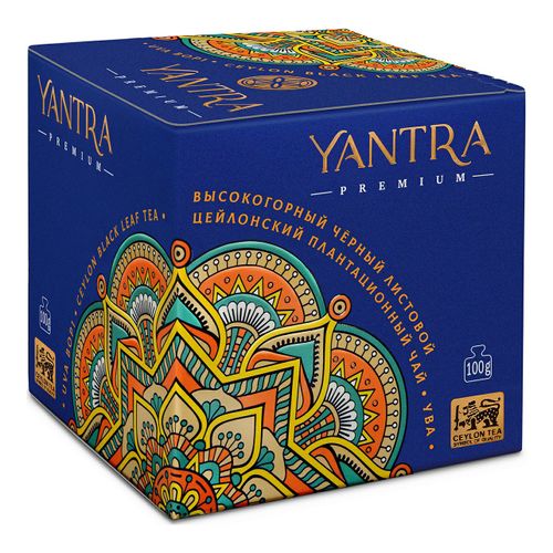 Чай черный Yantra Премиум листовой 100 г - купить с самовывозом в ...