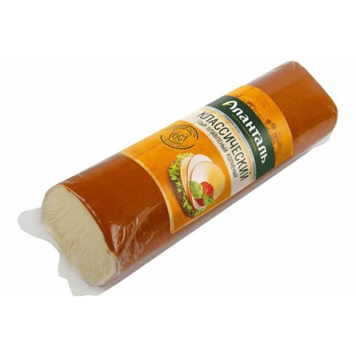 Плавленый сырный продукт Аланталь копченый 40% сзмж