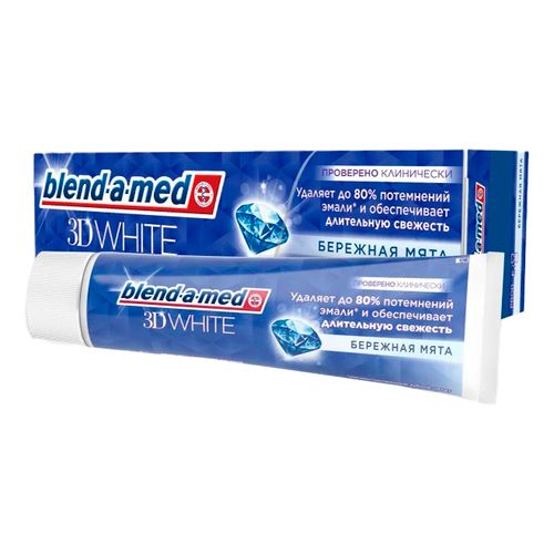 Зубная паста Blend-a-med 3D White Нежная мята 100 мл