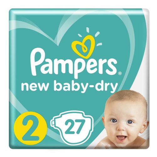 Подгузники Pampers New Baby Dry 2 (4-8 кг) 27 шт