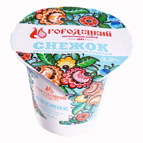 Снежок йогуртный Городецкий молочный завод 3,2% БЗМЖ 250 мл