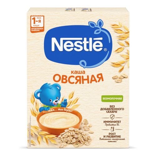 Каша Nestle овсяная безмолочная с 5 месяцев 200 г