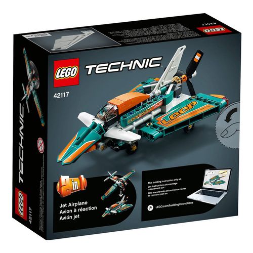 Блочный конструктор Lego Technic Гоночный самолет 154 детали