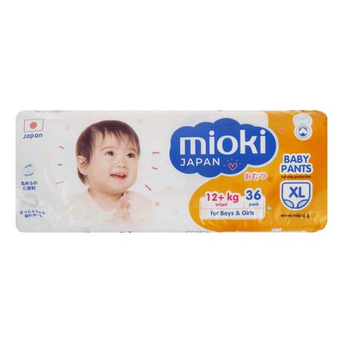 Подгузники-трусики Mioki XL (12+ кг) 36 шт купить для Бизнеса и офиса по  оптовой цене с доставкой в СберМаркет Бизнес