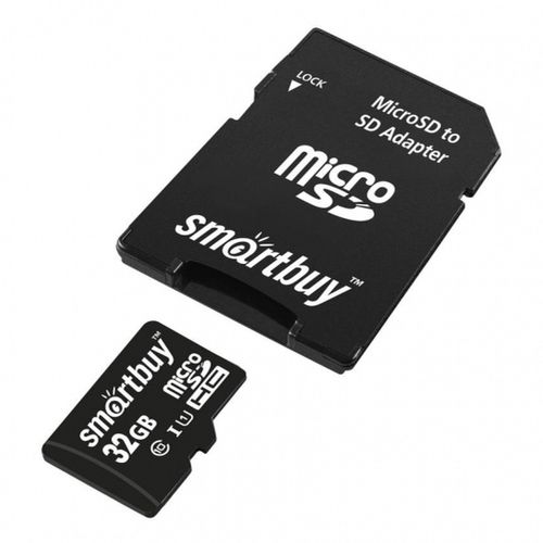 Карта памяти SmartBuy microSDHC 32 Гб класс 10