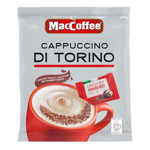 Кофейный напиток MacCoffee Cappuccino di Torino растворимый 25,5 г х 20 шт