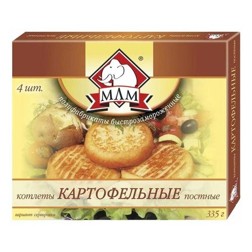 Котлеты МЛМ постные картофельные 335 г