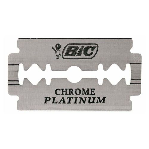 Лезвия BIC Chrome Platinum для Т-образной бритвы двусторонние 5 шт