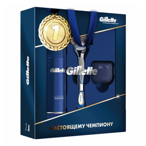Набор для бритья Gillette Fusion для мужчин 3 предмета