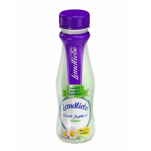 Йогурт питьевой Landliebe натуральный 1,7% БЗМЖ 290 г
