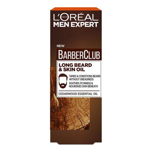 Масло для длинной бороды L'Oreal Paris Men Expert Barber Club смягчающее с маслом кедрового дерева 30 мл