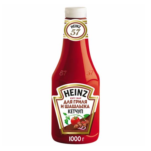 Кетчуп Heinz Томатный для гриля и шашлыка 1 кг