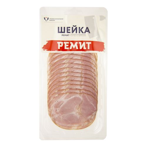 Шейка Ремит копчено-вареная свиная нарезка 150 г