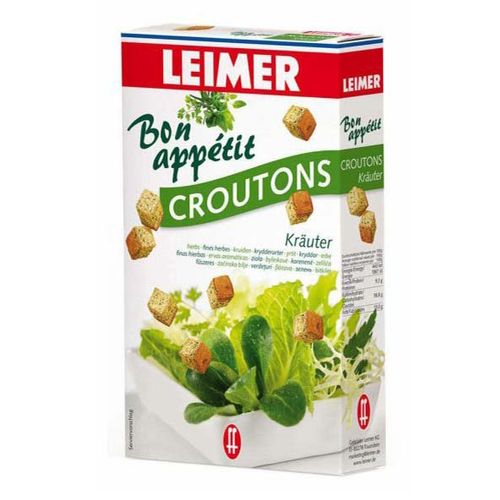 Крутоны пшеничные Leimer Bon appetit с зеленью 100 г