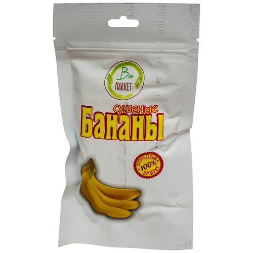 Бананы Bio Market сушеные 100 г