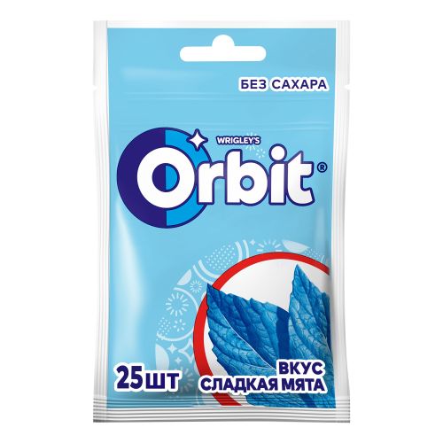 Жевательная резинка Orbit Сладкая мята без сахара 34 г