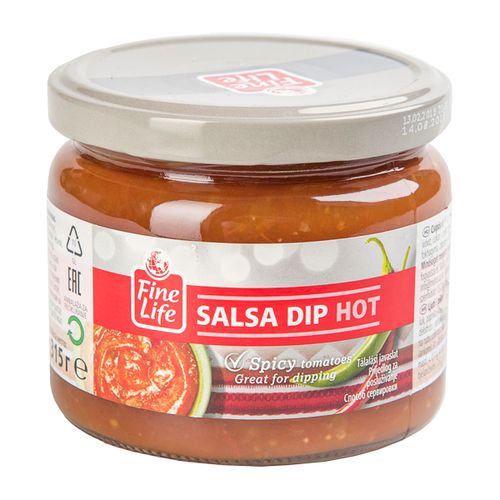 Соус Fine Life salsa dip hot томатный острый 315 г