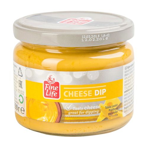 Соус Fine Life cheese dip сырный пикантный ароматный 290 г