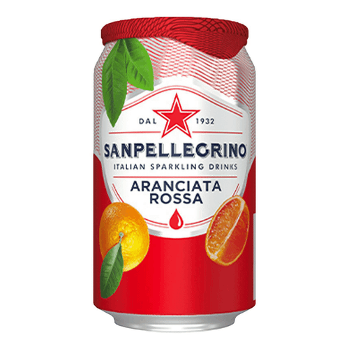 Газированный напиток San Pellegrino Aranciata Rossa Красный апельсин 0,33 л
