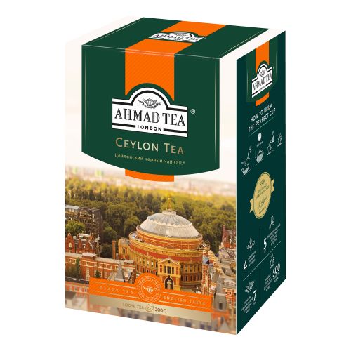 Чай черный Ahmad Tea Ceylon Tea листовой 200 г