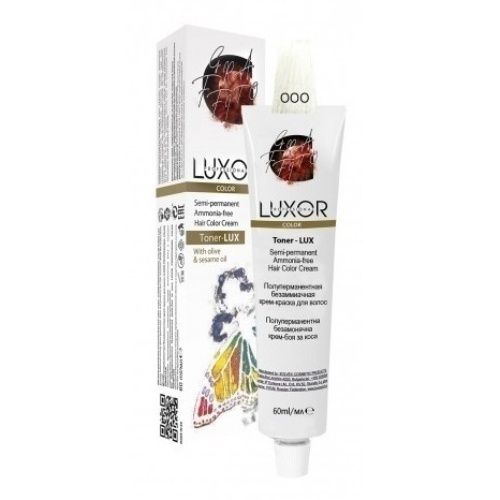 Крем-краска для волос Luxor Professional Toner Lux 0.26 прозрачный ...