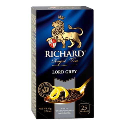 Чай черный Richard Lord Grey в пакетиках 2 г х 25 шт