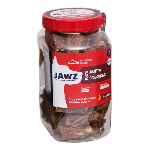 Лакомство Jawz Аорта говяжья для собак 520 г - купить с самовывозом в ...