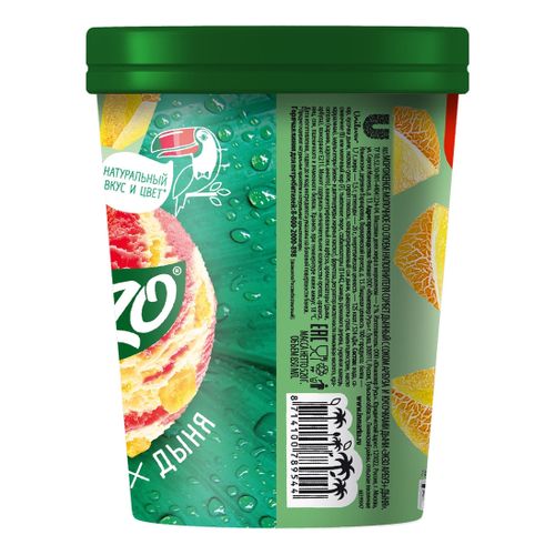 Мороженое молочное Эkzo арбуз-дыня БЗМЖ 520 г