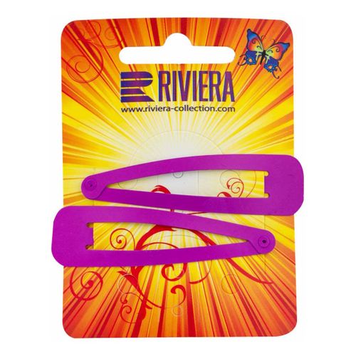 Заколки для волос Riviera металлические пластмассовые 2 шт