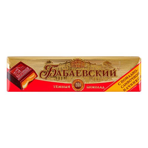Батончик Бабаевский шоколадный с помадно-сливочной начинкой 50 г
