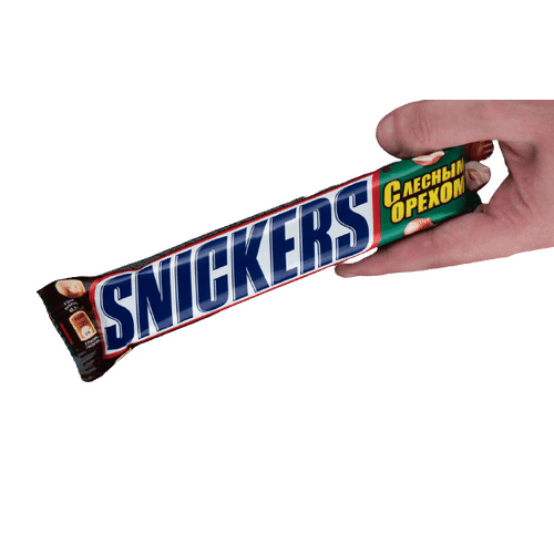 Батончик Snickers шоколадный с лесным орехом-карамелью-нугой 81 г