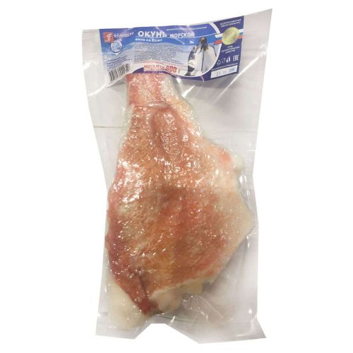 Окунь Фландерр филе замороженный на коже 400 г