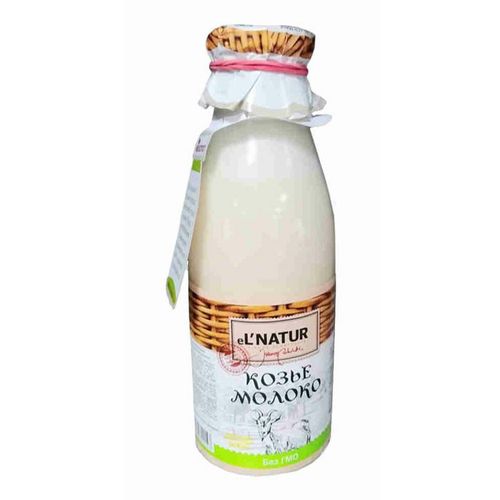 Молоко 2,8 - 5,6% козье ультрапастеризованное 500 мл El'Natur цельное БЗМЖ